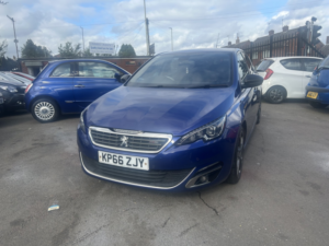 2016 Peugeot 308 1.6 Bluehdi Gt Line in Blue — image 3