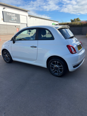 2016 Fiat 500 1.2 S Hatchback 3dr Petrol Manual Euro 6 (s/s) (69 Bhp) in White — image 3
