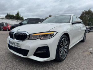 2019 BMW 3 Series 2.0 330e 12kwh M Sport Auto Euro 6 (s/s) 4dr in White — image 2