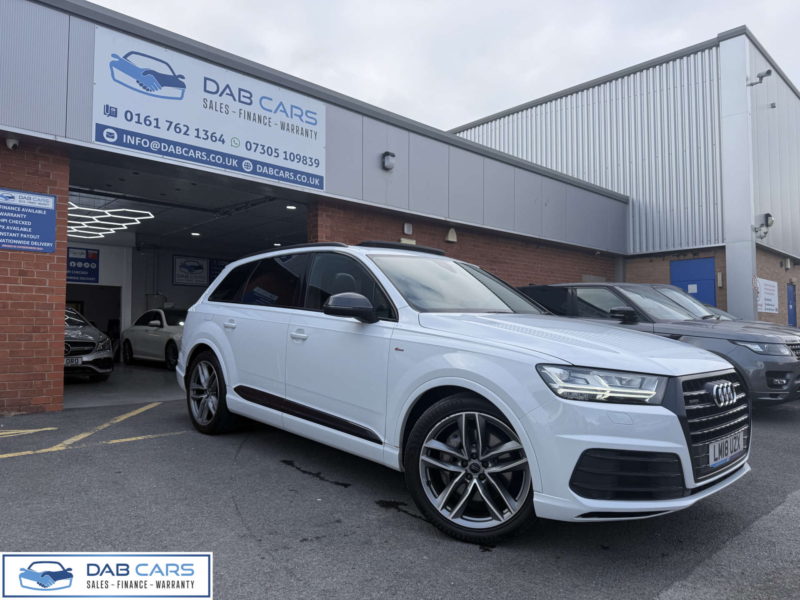 2018 Audi Q7 3.0 Q7 Black Edition Tdi Quattro Auto 4WD 5dr in White — image 1