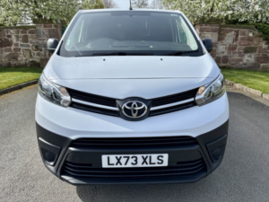 2023 Toyota Proace 1.5 D Active 120 Mwb Manual Panel Van Eu6 Ulez in White — image 5
