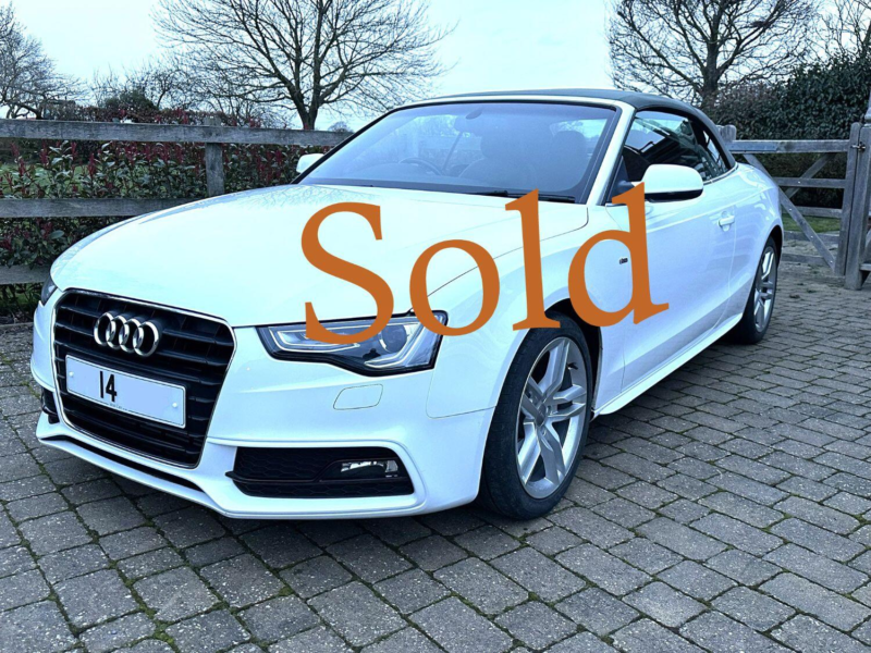 2014 Audi A5 2.0 Tdi S Line in White — image 1