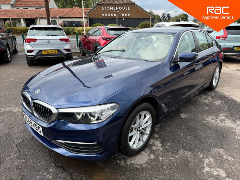 2018 BMW 5 Series 2.0 525d Se Saloon 4dr Diesel Auto Euro 6 (s/s) (231 Ps) in Blue — image 1