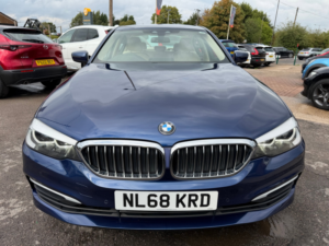 2018 BMW 5 Series 2.0 525d Se Saloon 4dr Diesel Auto Euro 6 (s/s) (231 Ps) in Blue — image 2