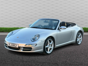 2005 Porsche 911 3.6 997 Carrera Cabriolet Tiptronic S 2dr in Silver — image 3