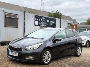 2012 Kia Ceed 1.6 Gdi 3 Dct Euro 5 5dr in Black — image 6