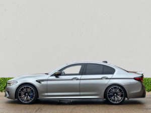 2019 BMW M5 4.4i V8 Competition Saloon 4dr Petrol Steptronic Xdrive Euro 6 (s/s) (625 Ps) in Grey — image 4