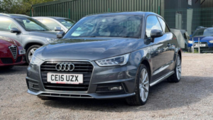 2015 Audi A1 1.4 Tfsi S Line Euro 6 (s/s) 3dr in Grey — image 3