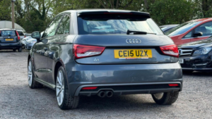 2015 Audi A1 1.4 Tfsi S Line Euro 6 (s/s) 3dr in Grey — image 4