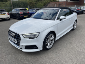 2017 Audi A3 Cabriolet 1.5 Tfsi Cod S Line in White — image 2