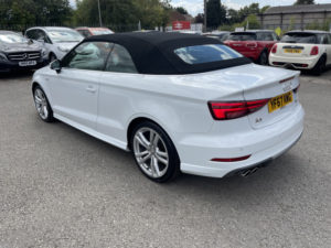 2017 Audi A3 Cabriolet 1.5 Tfsi Cod S Line in White — image 3