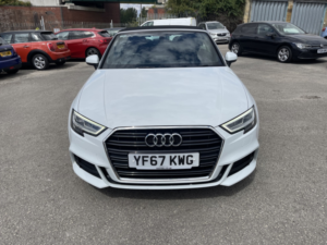 2017 Audi A3 Cabriolet 1.5 Tfsi Cod S Line in White — image 4
