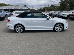 2017 Audi A3 Cabriolet 1.5 Tfsi Cod S Line in White — image 5