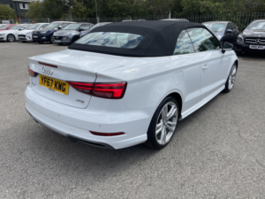 2017 Audi A3 Cabriolet 1.5 Tfsi Cod S Line in White — image 6