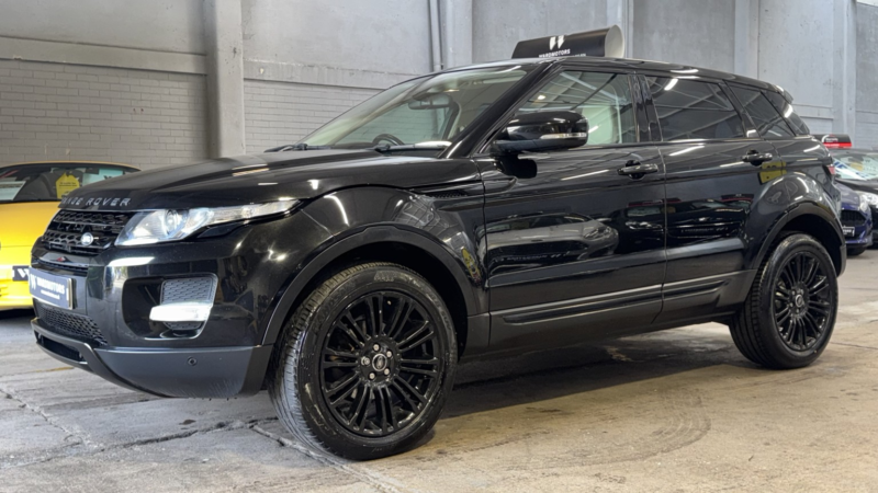 2013 Land Rover Range Rover Evoque 2.2 Sd4 Prestige 4WD Automatic Diesel Black 5dr Leather+satnav+cruise in Black — image 1