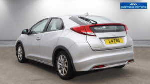 2012 Honda Civic 1.4 I-Vtec Se Euro 5 (s/s) 5dr in Silver — image 4