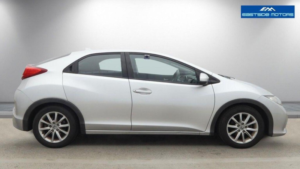 2012 Honda Civic 1.4 I-Vtec Se Euro 5 (s/s) 5dr in Silver — image 6