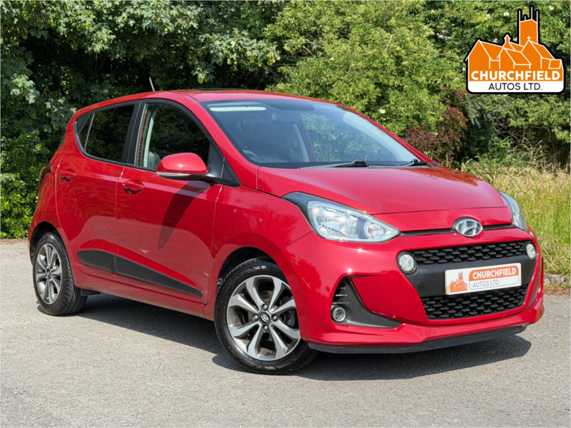 2018 Hyundai I10 1.2 Premium Se Hatchback 5dr Petrol Auto Euro 6 (87 Ps) in Red — image 1