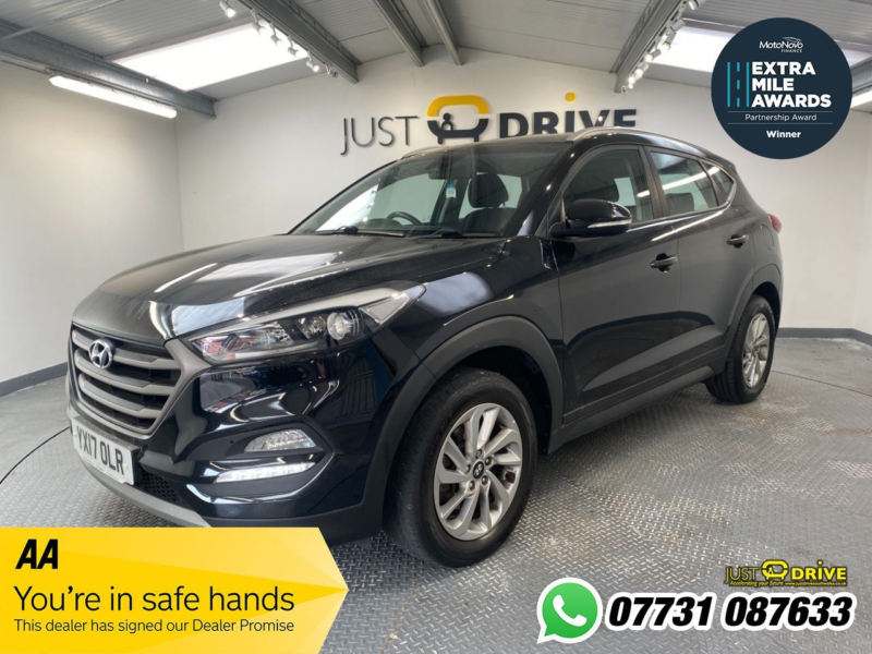 2017 Hyundai Tucson 1.7 Crdi Blue Drive Se Nav SUV 5dr Diesel Manual Euro 6 (s/s) (116 Ps) in Black — image 1