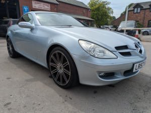 2007 Mercedes-Benz Slk 1.8 Slk200 Kompressor Edition 10 in Silver — image 3