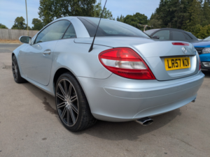 2007 Mercedes-Benz Slk 1.8 Slk200 Kompressor Edition 10 in Silver — image 4