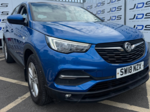 2018 Vauxhall Grandland X 1.2 Turbo Se SUV 5dr Petrol Manual Euro 6 (s/s) (130 Ps) in Blue — image 3