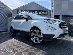 2018 Ford Ecosport 1.0t Ecoboost Titanium Euro 6 (s/s) 5dr in White — image 2