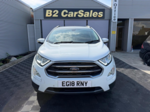 2018 Ford Ecosport 1.0t Ecoboost Titanium Euro 6 (s/s) 5dr in White — image 3