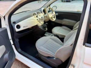 2012 Fiat 500 1.2 Lounge Euro 5 (s/s) 3dr in White — image 5