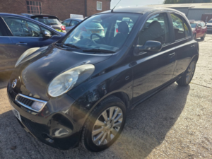 2008 Nissan Micra 1.2 16v Tekna in Black — image 3