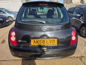 2008 Nissan Micra 1.2 16v Tekna in Black — image 5