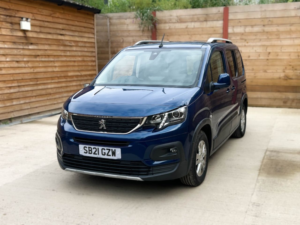 2021 Peugeot Rifter 3 SEAT Petrol Auto Wheelchair Accessible Disabled Access Vehicle Wav in Blue — image 6