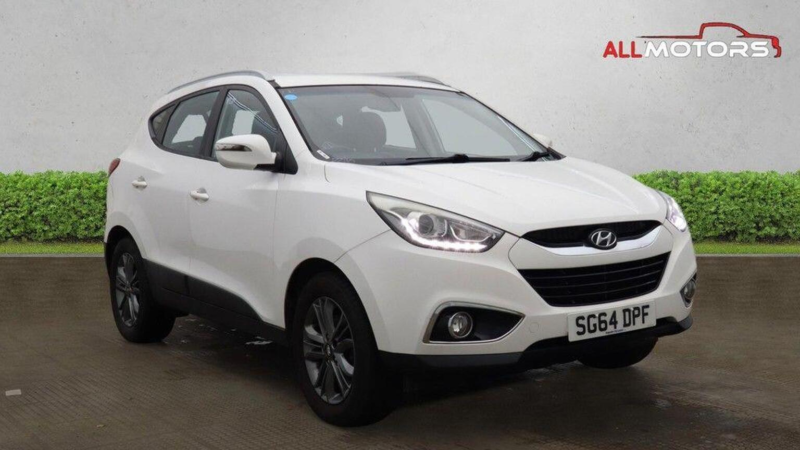 2014 Hyundai Ix35 1.6 Gdi Se Euro 5 5dr in White — image 1