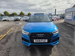 2018 Audi Q3 2.0 Tdi Black Edition Quattro Euro 6 (s/s) 5dr in Blue — image 2