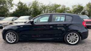 2010 BMW 1 Series 2.0 118d M Sport Euro 5 5dr in Black — image 5