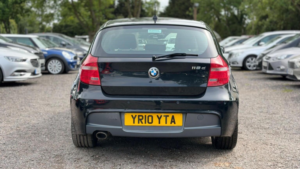 2010 BMW 1 Series 2.0 118d M Sport Euro 5 5dr in Black — image 6