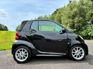 2014 Smart Fortwo 1.0 Mhd Passion Cabriolet 2dr Petrol Softtouch Euro 5 (s/s) (71 Bhp) in Black — image 2