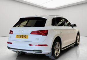 2018 Audi Q5 2.0 Tdi S Line S Tronic Quattro Euro 6 (s/s) 5dr in White — image 3