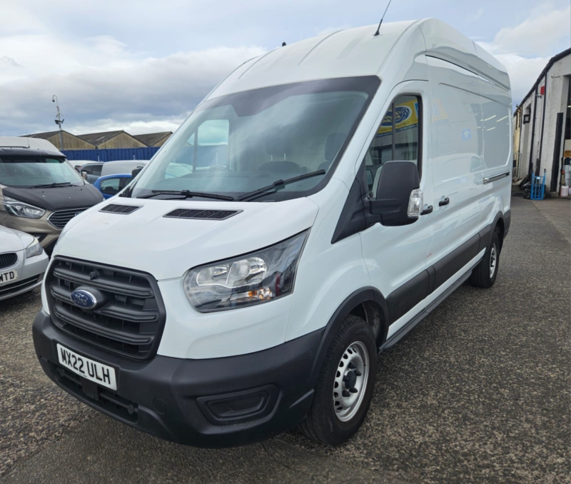 2022 Ford Transit 2.0 Transit Leader Van 350 L3 2.0l Ecoblue 130ps Rwd 6 Speed Manual in White — image 1