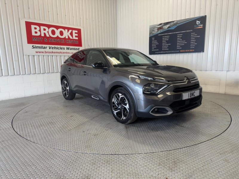 2022 Citroen C4 1.2 Puretech Shine Plus Eat8 Euro 6 (s/s) 5dr in Grey — image 1
