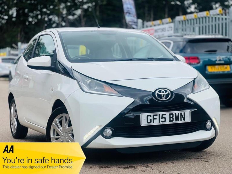2015 Toyota Aygo 1.0 Vvt-I X-Pression Euro 5 3dr Euro 5 in White — image 1
