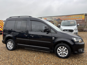 2016 Volkswagen Caddy Life Drive From Wheelchair Access Vehicle Wav 1.6 Tdi Cr in Black — image 2