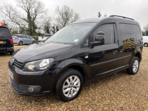 2016 Volkswagen Caddy Life Drive From Wheelchair Access Vehicle Wav 1.6 Tdi Cr in Black — image 4