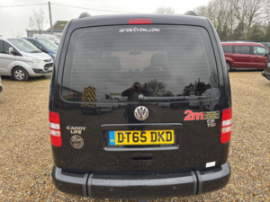 2016 Volkswagen Caddy Life Drive From Wheelchair Access Vehicle Wav 1.6 Tdi Cr in Black — image 6