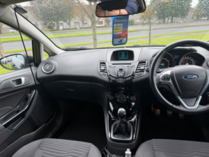 2014 Ford Fiesta 1.25 Zetec Hatchback 5dr Petrol Manual Euro 5 (82 Ps) in Black — image 5