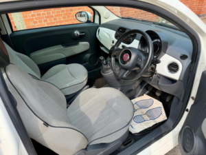 2012 Fiat 500 1.2 Lounge Euro 4 3dr in White — image 3