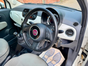 2012 Fiat 500 1.2 Lounge Euro 4 3dr in White — image 5