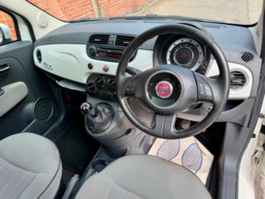 2012 Fiat 500 1.2 Lounge Euro 4 3dr in White — image 6