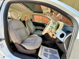 2009 Fiat 500 1.2 Lounge Euro 4 3dr in Blue — image 3
