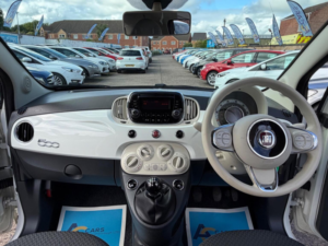 2016 Fiat 500 1.2 Pop Euro 6 (s/s) 3dr in White — image 2